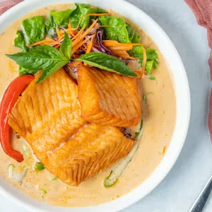 Waterfall Salmon